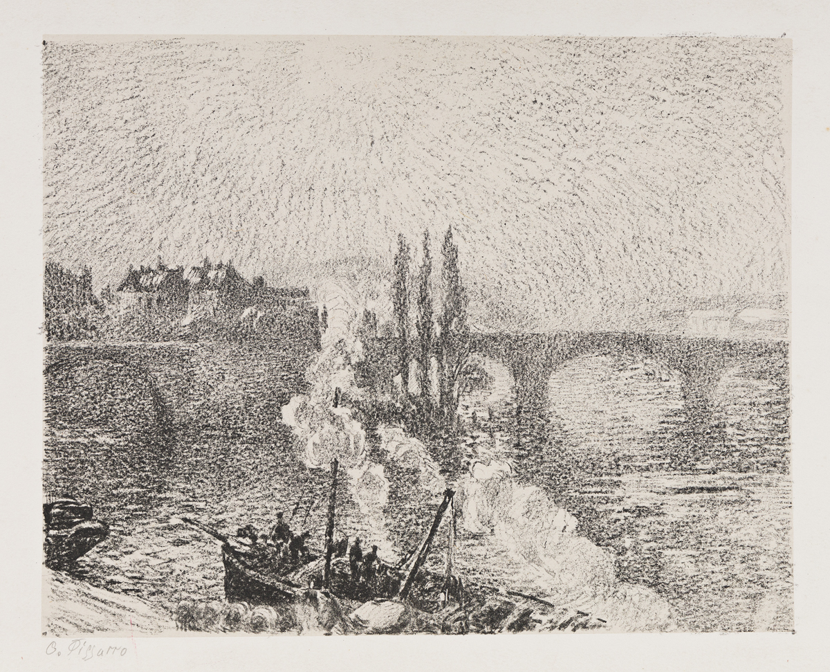 CAMILLE PISSARRO and GEORGE W THORNLEY Pont à Rouen.
